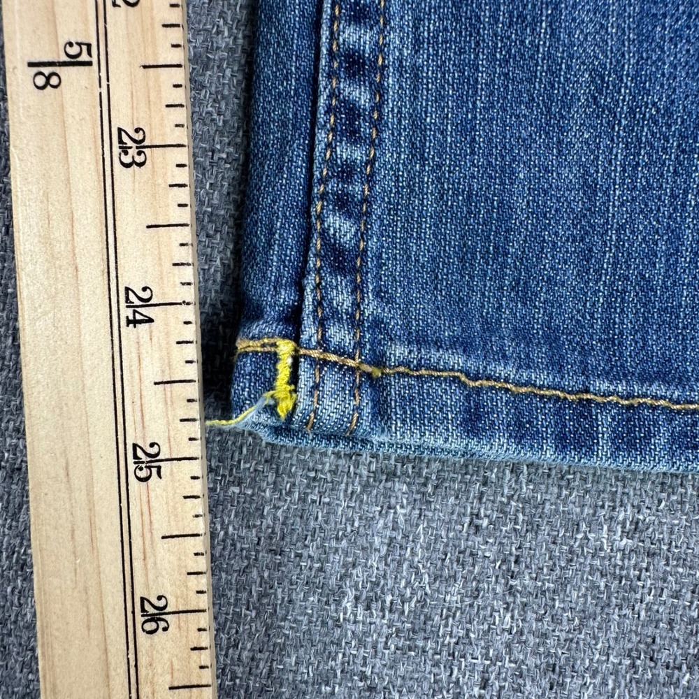 Banana Republic Jeans Women 6 Straight Blue Flap Pocket Stretch - Picture 8 of 9